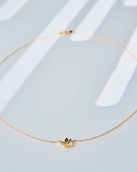 16K Plated Amapola Necklace
