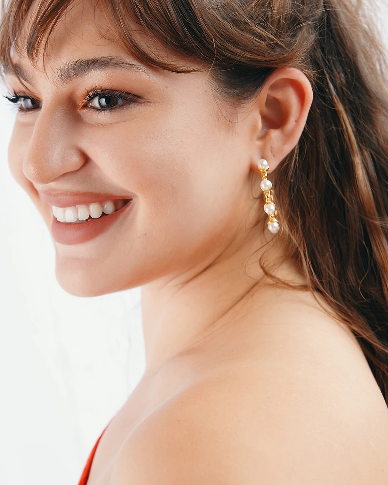 18K Plated Sylvie Earrings