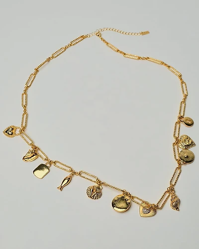 16K Plated Jana Necklace