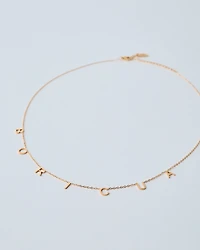 18K Plated BORICUA Necklace