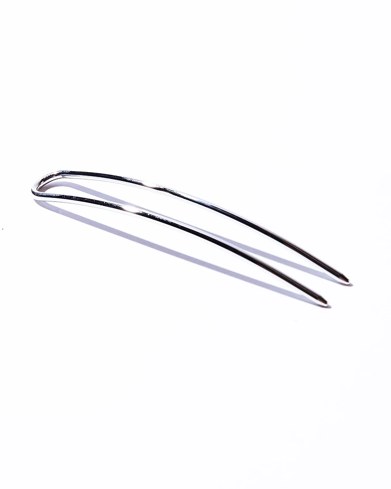 Simple Metallic Hair Pin