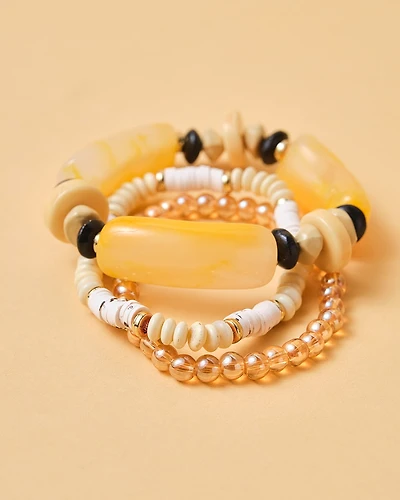 Carr Elastic Bracelets Set