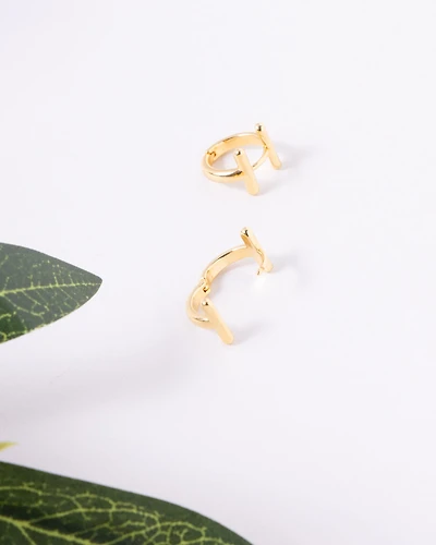 18K Plated Christine Mini Hoops