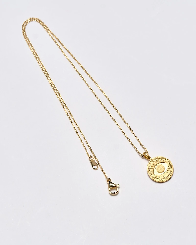 Golden Eye Necklace
