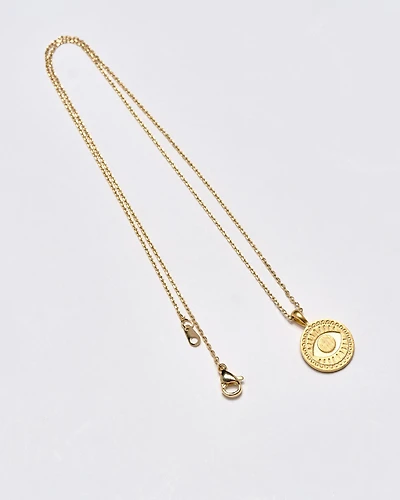 Golden Eye Necklace