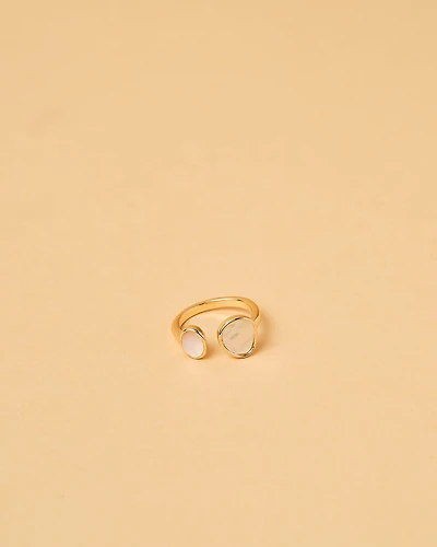 16K Plated Selena Ring