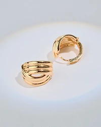 18K Plated Mellody Earrings