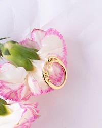 16K Plated Linked Ring