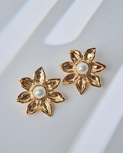 18K Plated Todo Earrings