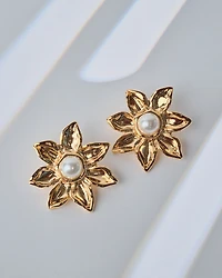 18K Plated Todo Earrings