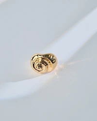 16K Plated Caracol Ring