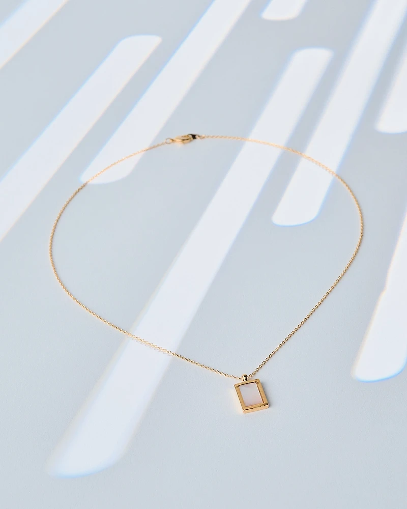 16K Plated Peyton Necklace