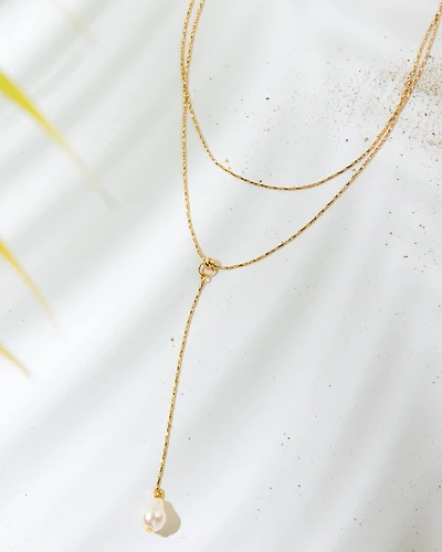 16K Plated Aileen Necklace