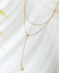 16K Plated Aileen Necklace