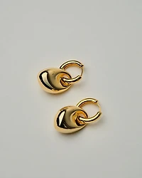 18K Plated Nandipa Earrings