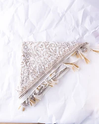 Golden Paisley Scarf