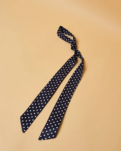 Polka Tie Scarf