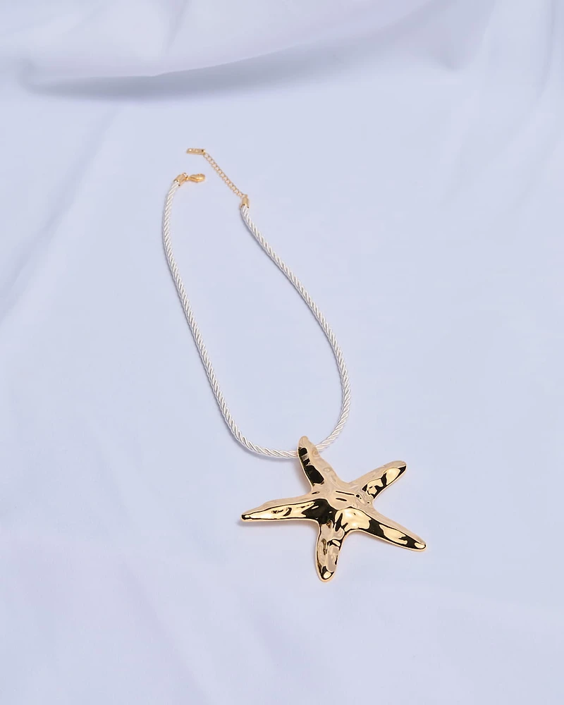 18K Plated Panama Necklace