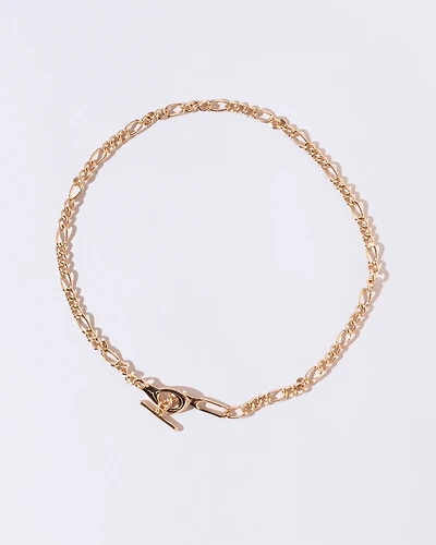 16K Plated Figaro Chain