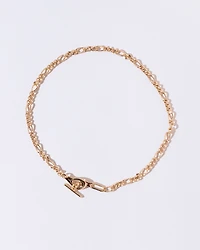 16K Plated Figaro Chain