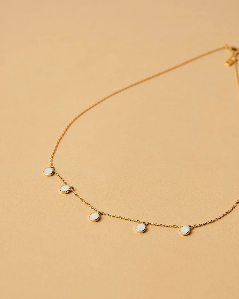18K Plated Zossen Necklace