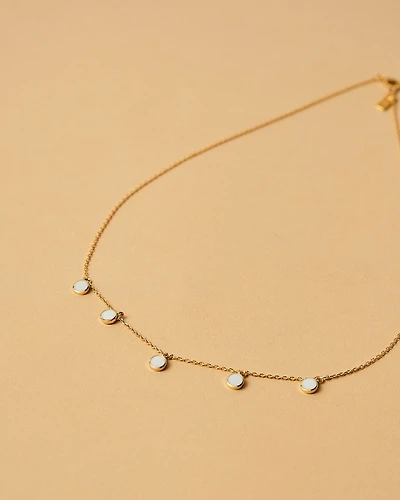 18K Plated Zossen Necklace