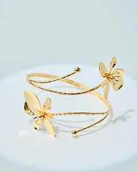 16K Plated Springy Armband