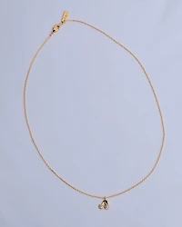 16K Plated Cherries Necklace