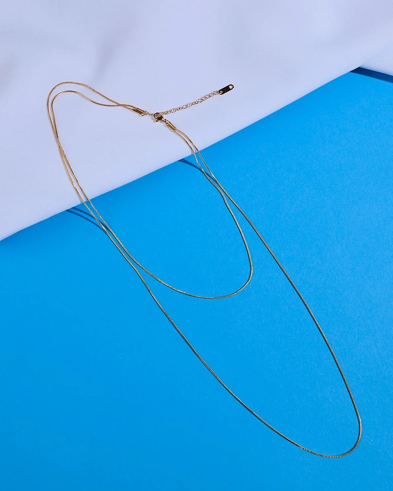 18K Plated Sebnitz Necklace