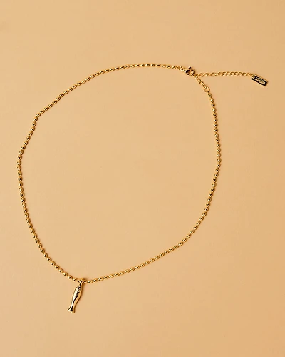 18K Plated Rouen Necklace
