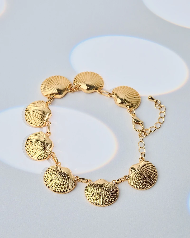 16K Plated Kelli Bracelet