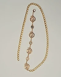 Gold Spiral Belt