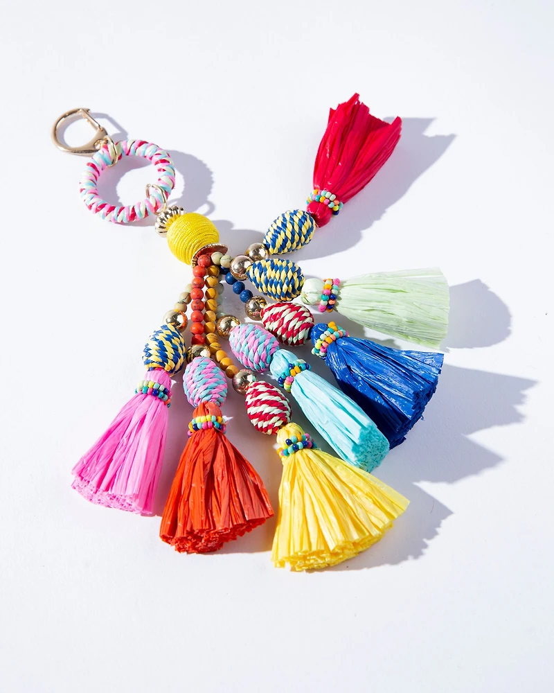 Colorful Boho Bag Charm