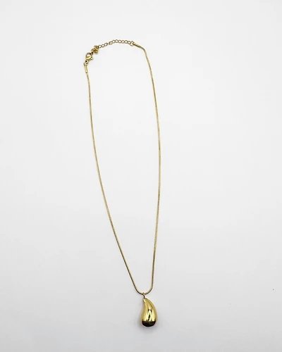 18K Plated Met Necklace
