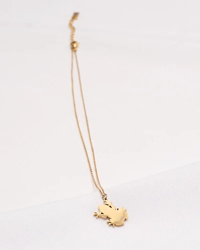 18K Plated Coquí Necklace