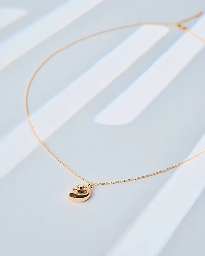 18K Plated Caracolito Necklace