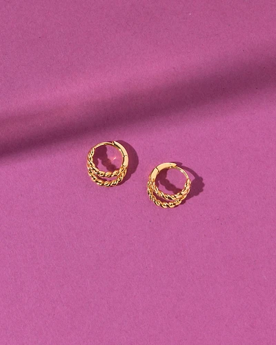 18K Plated Georgia Earrings