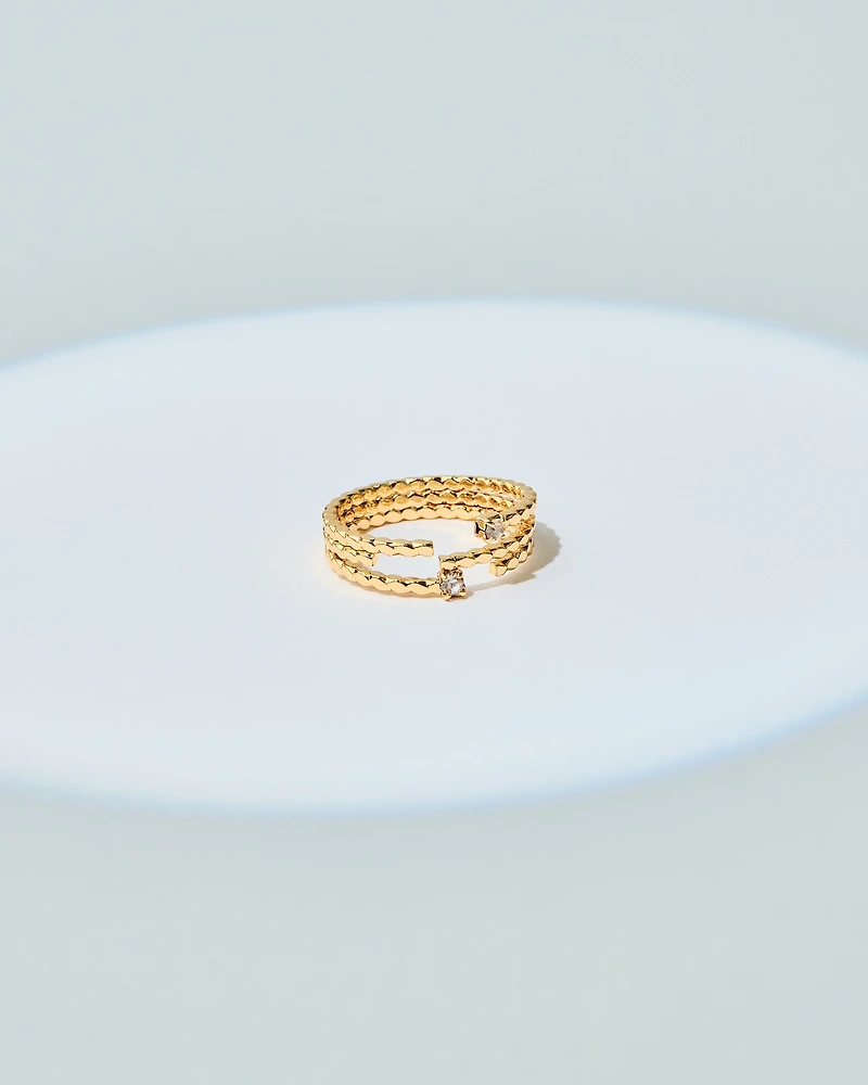 16K Plated Nujabes Ring