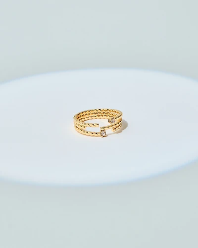 16K Plated Nujabes Ring