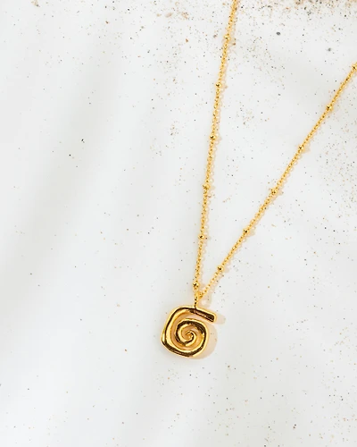 16K Plated Emi Necklace