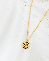 16K Plated Emi Necklace