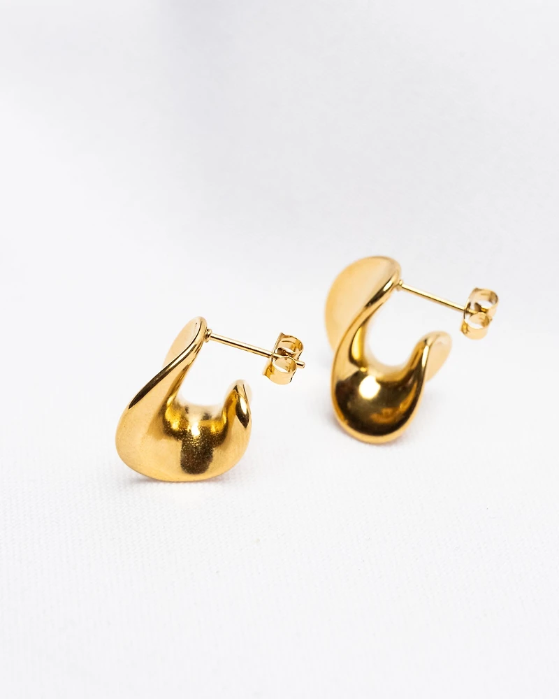 18K Plated Access Earrings