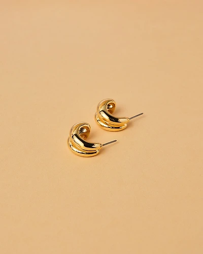 18K Plated Jada Earrings