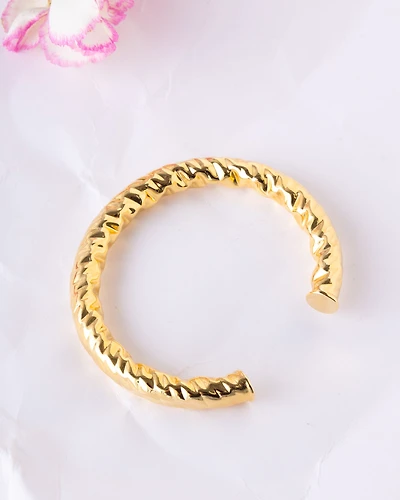 18K Plated Twisto Cuff