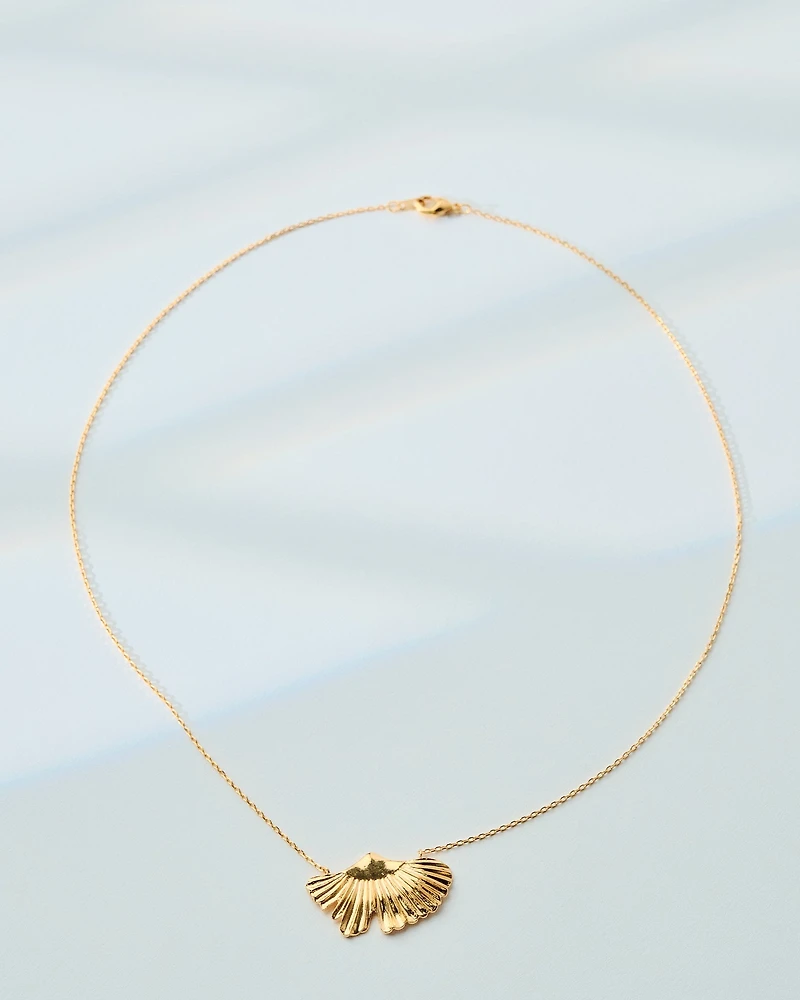 16K Plated Brenna Necklace