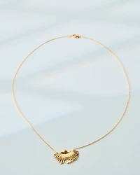 16K Plated Brenna Necklace