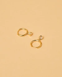 18K Plated Eleni Earrings