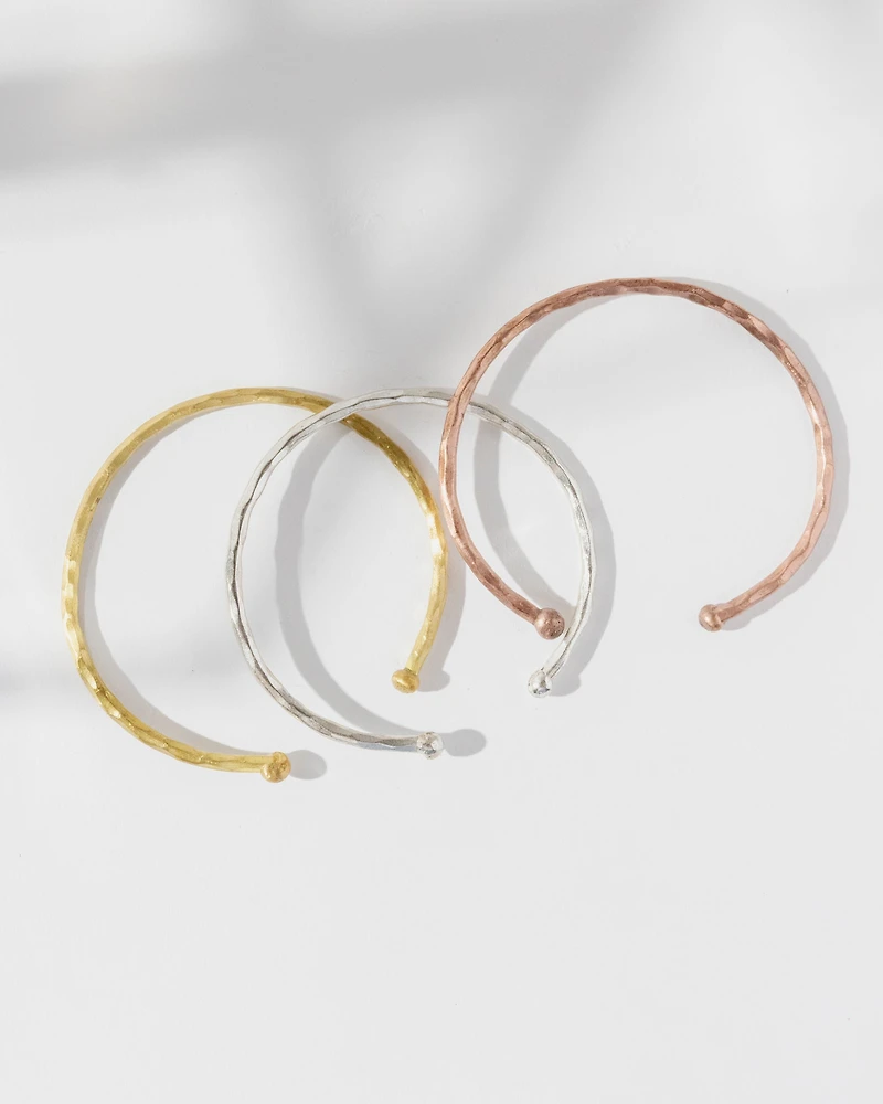 Set of 3 Open Bangles