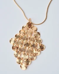 18K Plated Chainmail Necklace