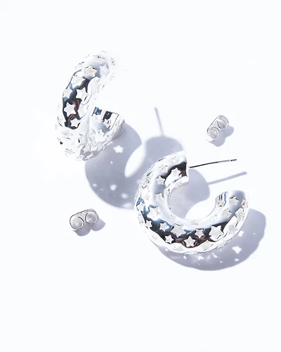 Stars Hoop Earrings
